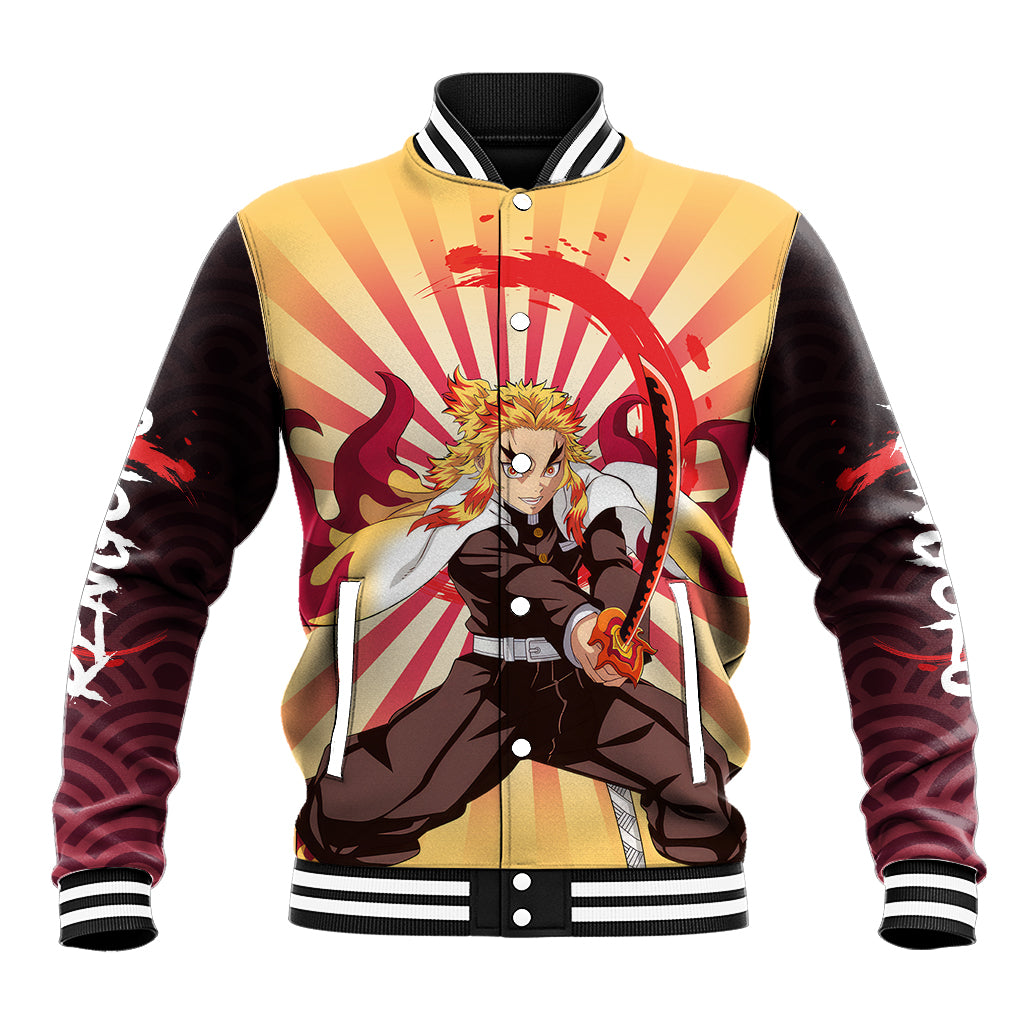 Rengoku Baseball Jacket Demon Slayer