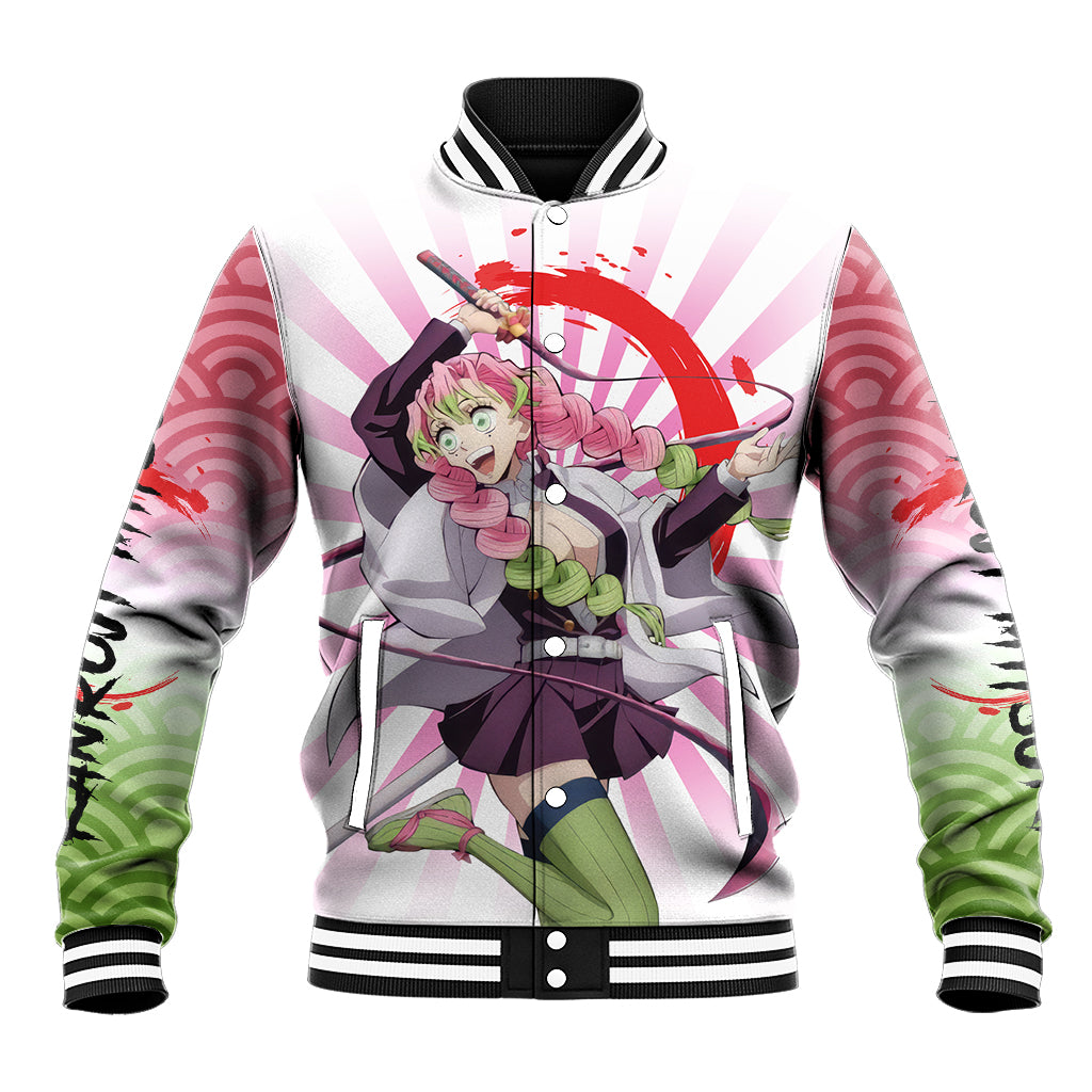 Kanroji Mitsuri Baseball Jacket Demon Slayer