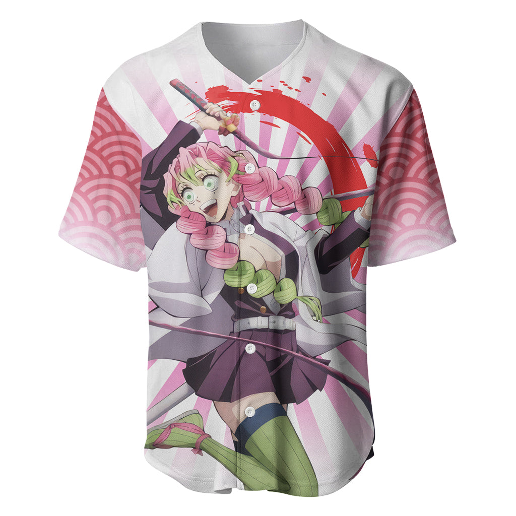 Kanroji Mitsuri Baseball Jersey Demon Slayer