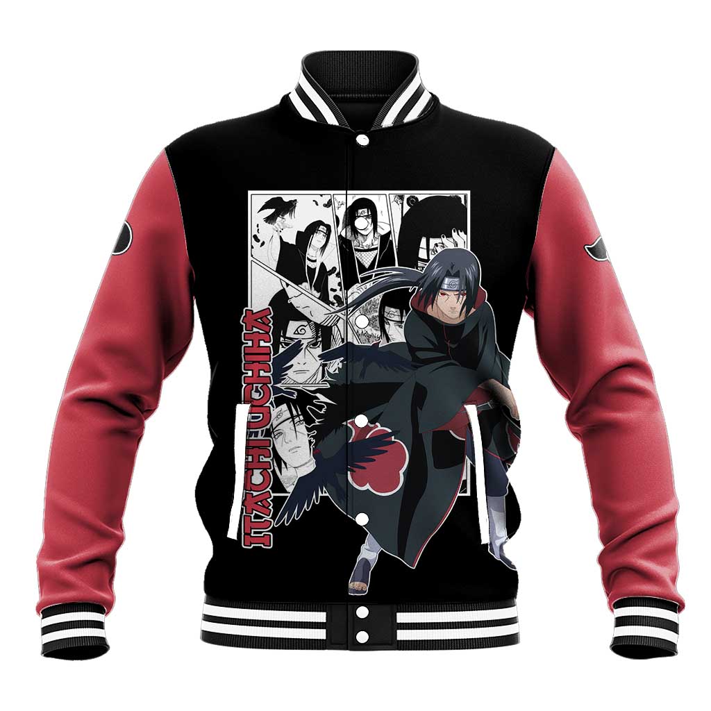 Itachi Uchiha - Naruto Baseball Jacket Anime Mix Manga Style