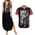 Itachi Uchiha - Naruto Couples Matching Summer Maxi Dress and Hawaiian Shirt Anime Mix Manga Style