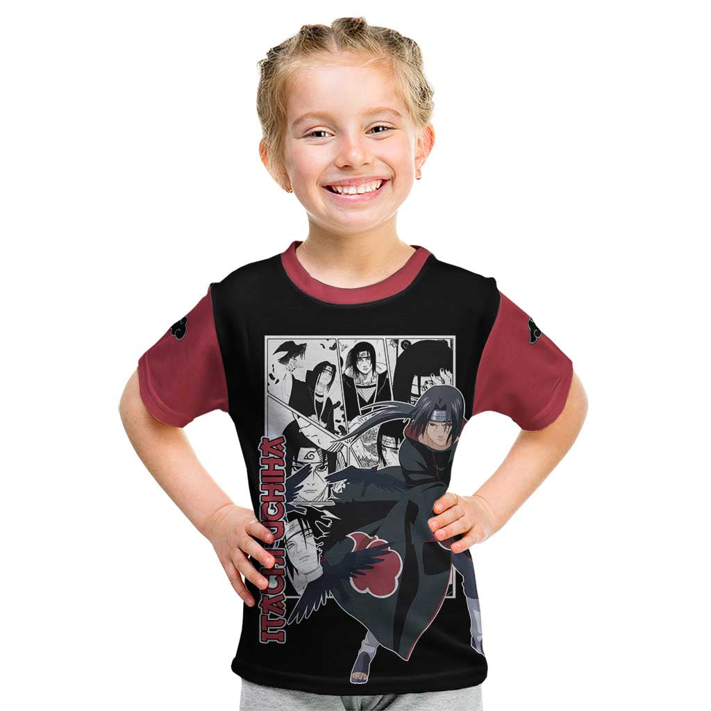 Itachi Uchiha - Naruto Kid T Shirt Anime Mix Manga Style