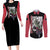 Zetsu Mangetsu - Naruto Couples Matching Long Sleeve Bodycon Dress and Long Sleeve Button Shirt Anime Mix Manga Style