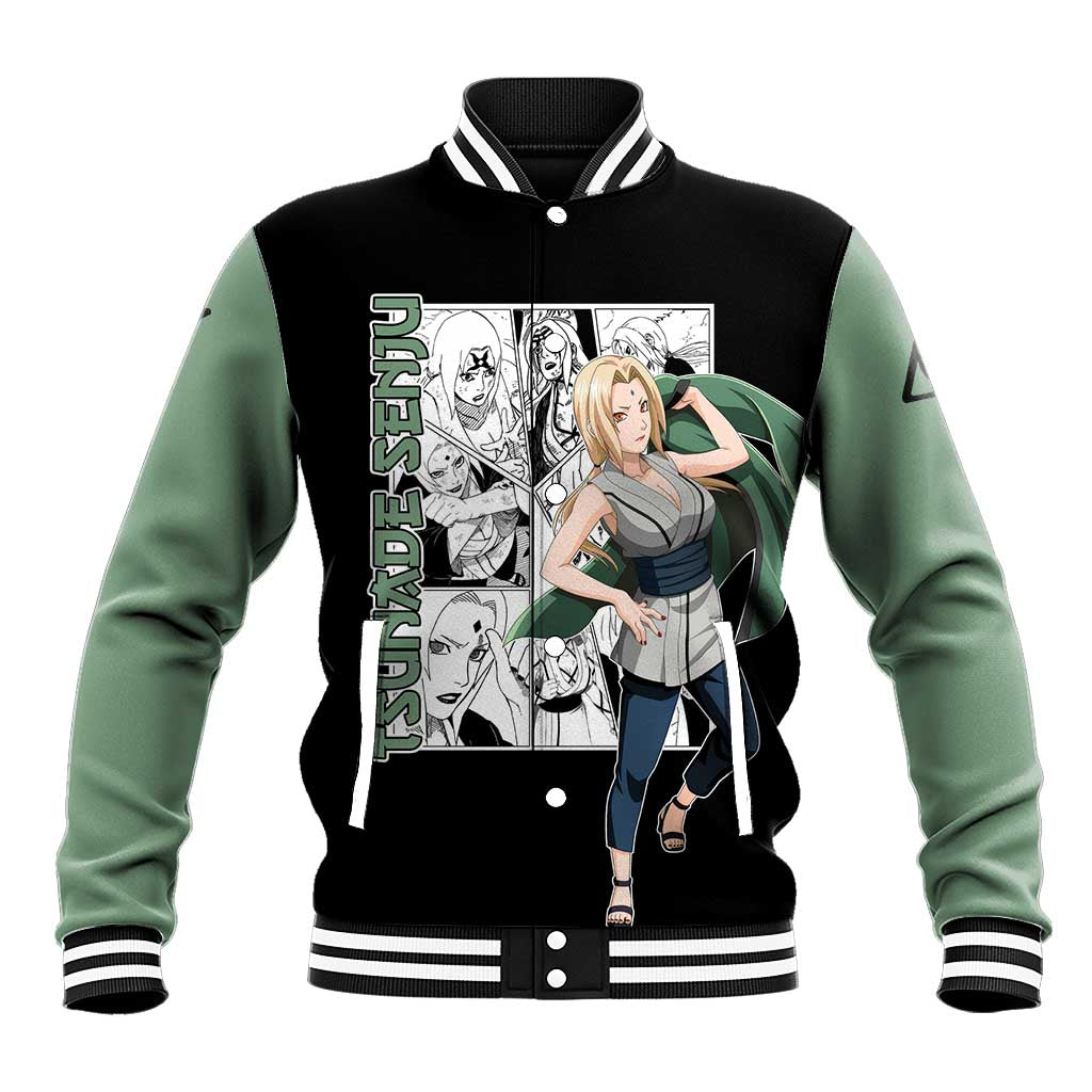 Tsunade Senju - Naruto Baseball Jacket Anime Mix Manga Style