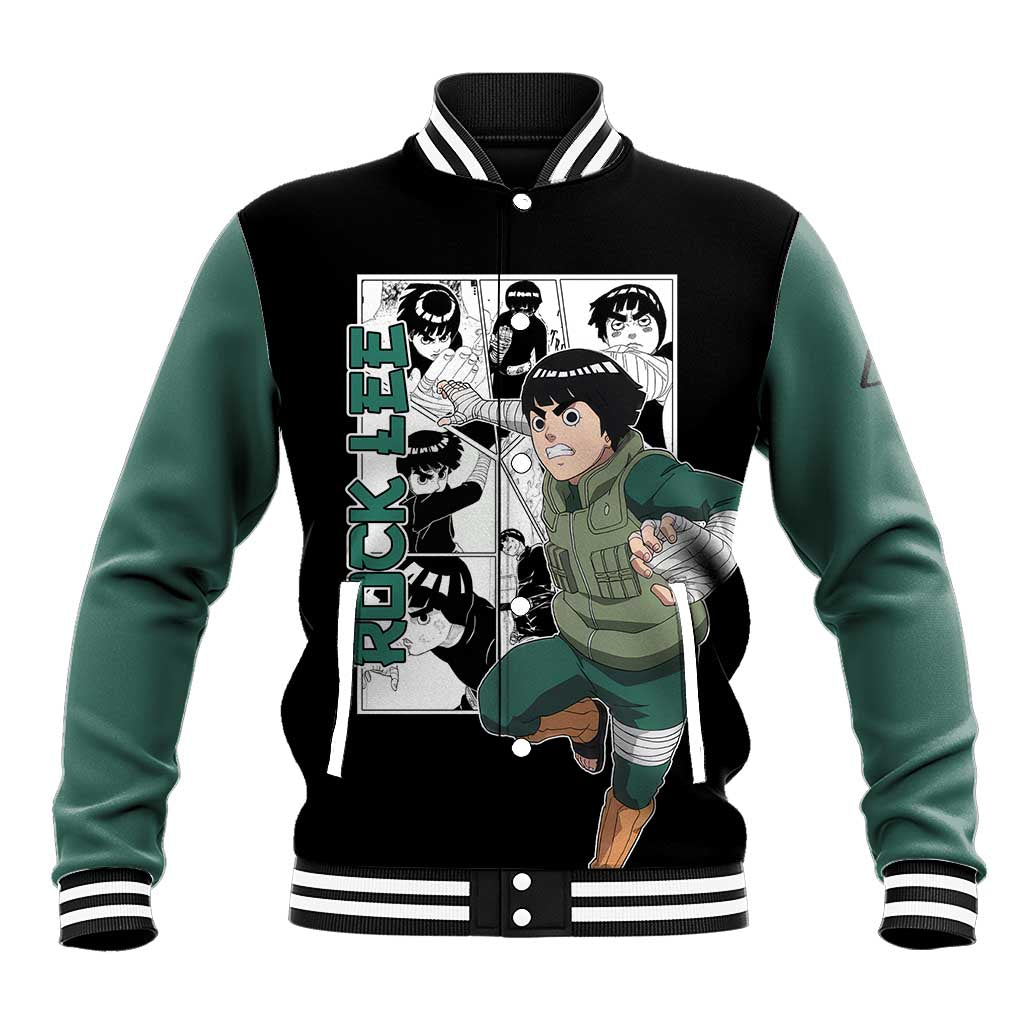 Rock Lee - Naruto Baseball Jacket Anime Mix Manga Style