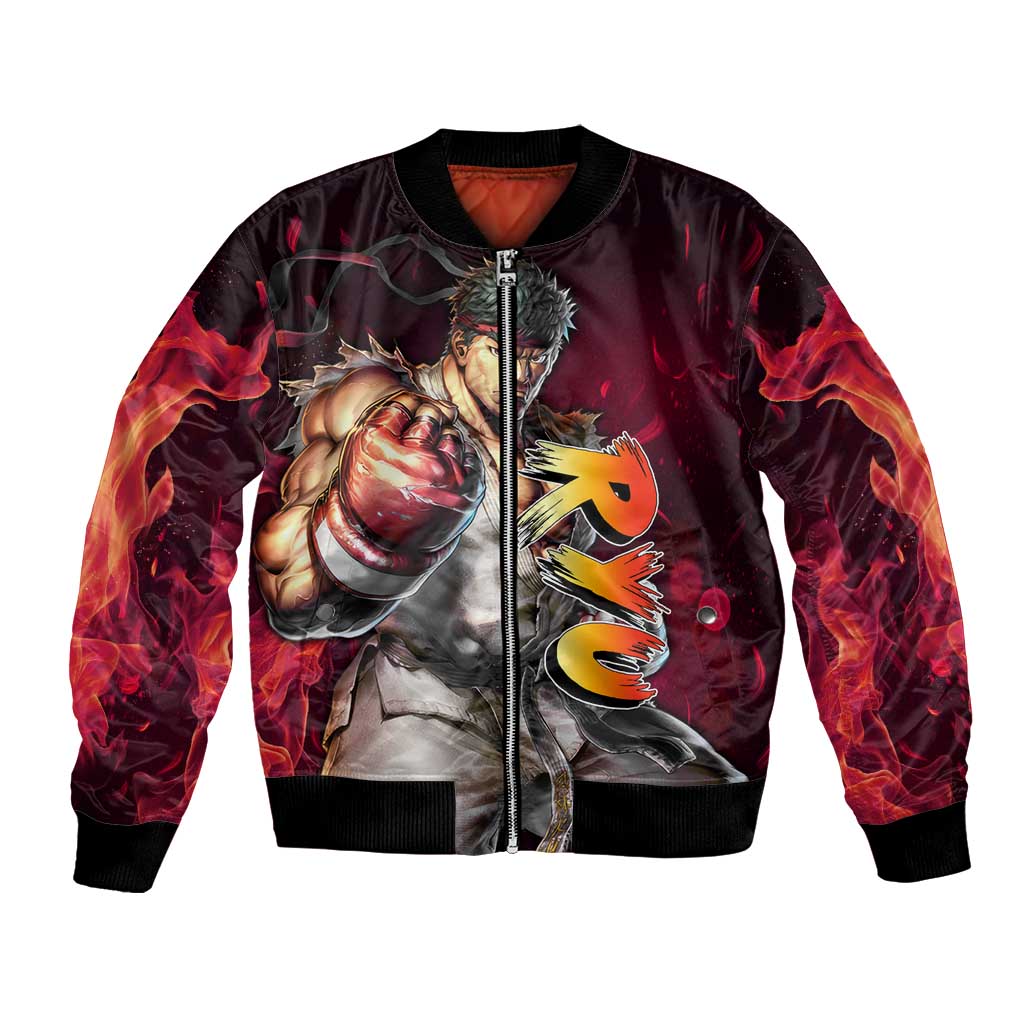 Ryu - Street Fighter Bomber Jacket Anime Style