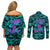 three-6-mafia-skull-couples-matching-off-shoulder-short-dress-and-long-sleeve-button-shirts-three-6-mafia