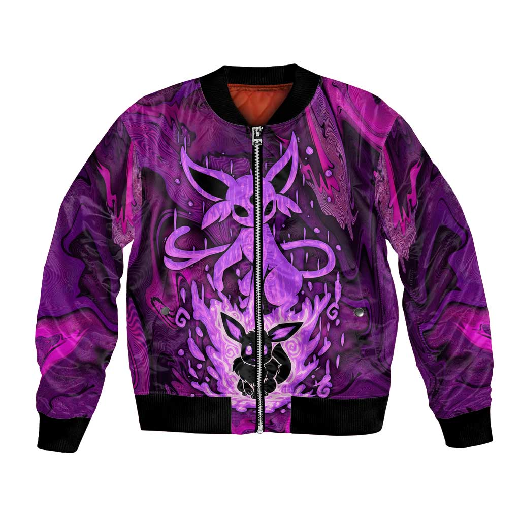 Blazing Espeon Bomber Jacket Anime Style