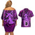 Blazing Espeon Couples Matching Off Shoulder Short Dress and Hawaiian Shirt Anime Style