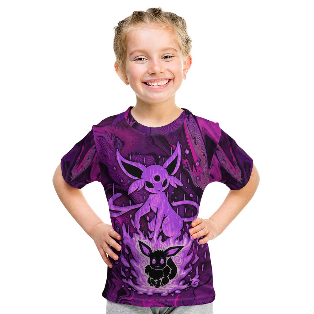 Blazing Espeon Kid T Shirt Anime Style