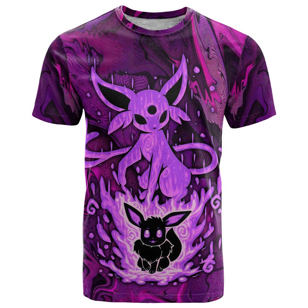 Blazing Espeon T Shirt Anime Style