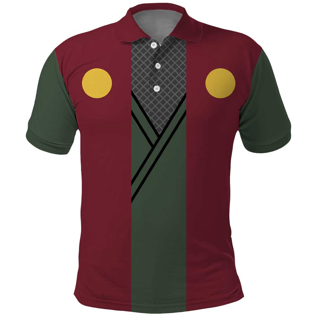 Jiraiya Uniform Naruto Polo Shirt Anime Style