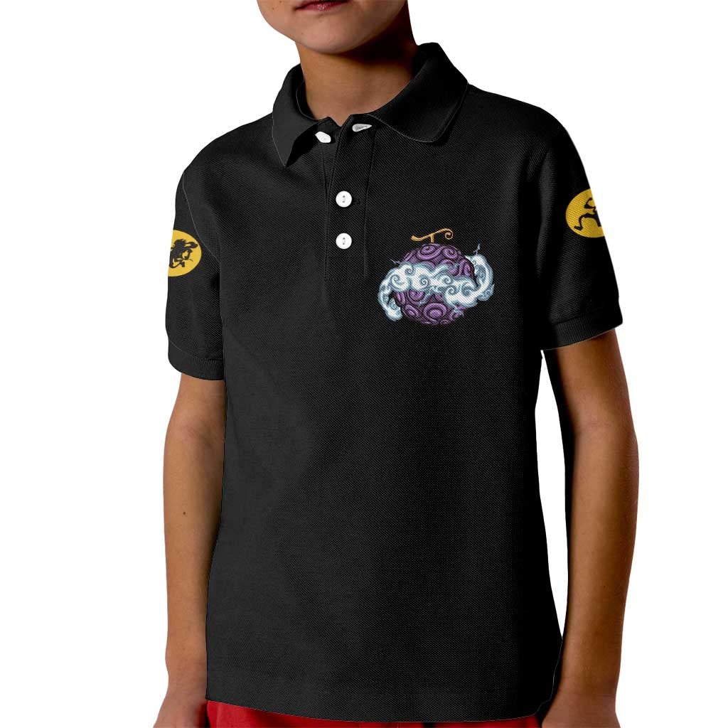 Gear 5th Luffy V3 One Piece Kid Polo Shirt Anime Style