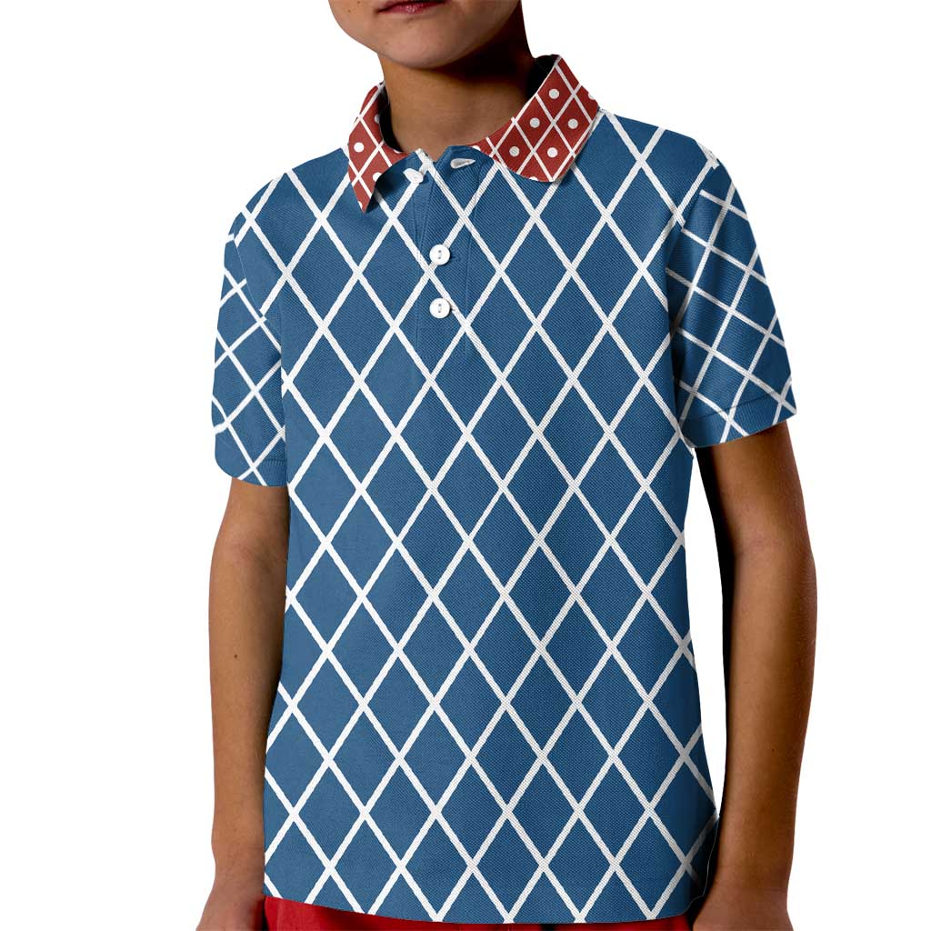 Guido Mista Jojo’s Bizarre Adventure Kid Polo Shirt Anime Uniform Pattern Style