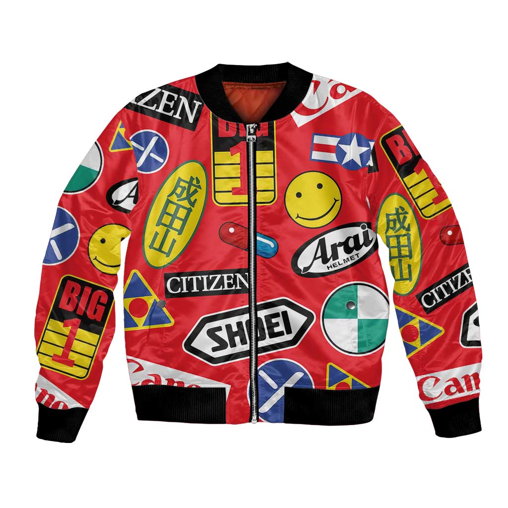 Akira Full Decals Bomber Jacket Anime Style