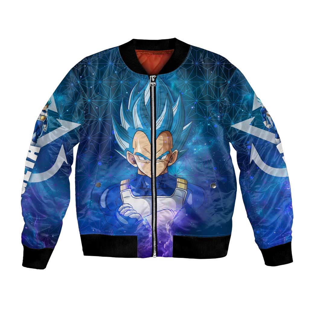 Trippy Astral Vegeta Dragon Ball Z Bomber Jacket Anime Style