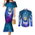 Trippy Astral Vegeta Dragon Ball Z Couples Matching Mermaid Dress and Long Sleeve Button Shirt Anime Style