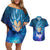 Trippy Astral Vegeta Dragon Ball Z Couples Matching Off Shoulder Short Dress and Hawaiian Shirt Anime Style