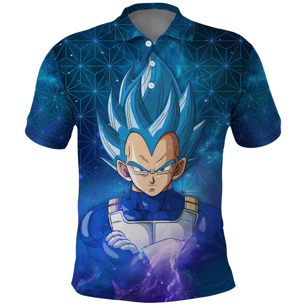 Trippy Astral Vegeta Dragon Ball Z Polo Shirt Anime Style