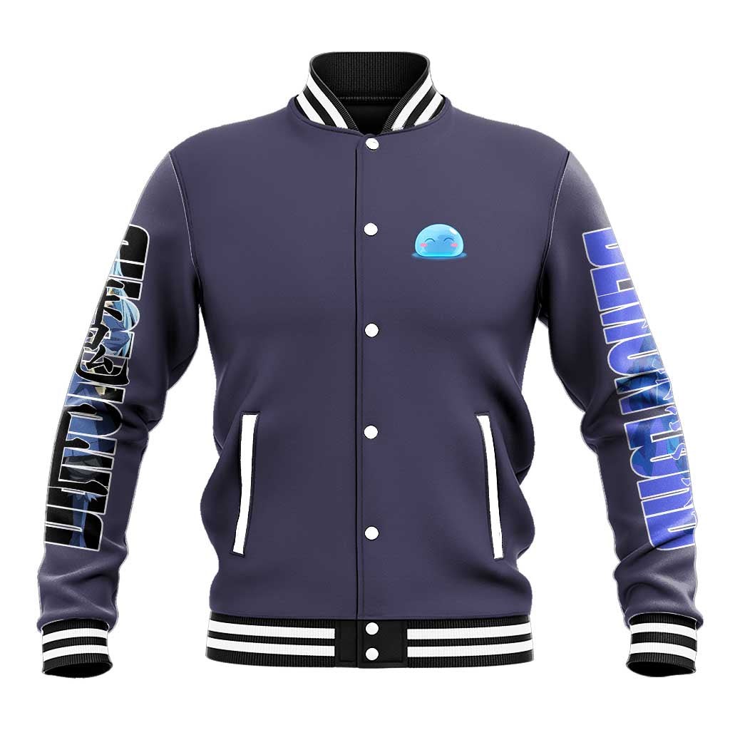 Rimuru Tempest  - That Time I Got Reincarnated  - Demon Lord Baseball Jacket Anime Style