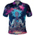 Rick and Morty Trippy Cosmic Rick Hoodie Polo Shirt Trippy Style