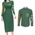 Yoshi Mario Bros Couples Matching Long Sleeve Bodycon Dress and Long Sleeve Button Shirt Anime Style