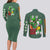 Yoshi Mario Bros Couples Matching Long Sleeve Bodycon Dress and Long Sleeve Button Shirt Anime Style