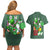 Yoshi Mario Bros Couples Matching Off Shoulder Short Dress and Hawaiian Shirt Anime Style