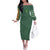 Yoshi Mario Bros Off The Shoulder Long Sleeve Dress Anime Style