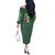 Yoshi Mario Bros Off The Shoulder Long Sleeve Dress Anime Style