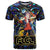 Vibing FLCL T Shirt Anime Mix Colorful Abstract Style