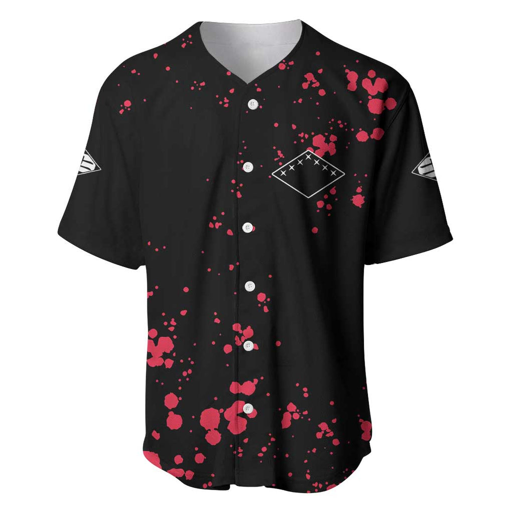 Zaraki Kenpachi - Bleach Baseball Jersey Anime Style