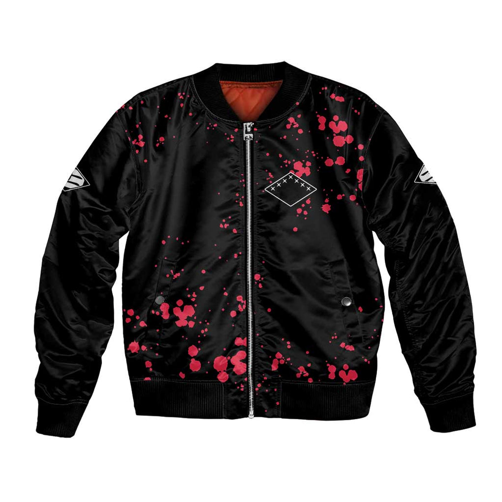 Zaraki Kenpachi - Bleach Bomber Jacket Anime Style