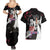 Zaraki Kenpachi - Bleach Couples Matching Summer Maxi Dress and Hawaiian Shirt Anime Style