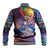 Trippy Howls Moving Castle Studio Ghibli Baseball Jacket Anime Mix With Trippy Style