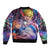 Trippy Howls Moving Castle Studio Ghibli Bomber Jacket Anime Mix With Trippy Style