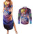 Trippy Howls Moving Castle Studio Ghibli Couples Matching Summer Maxi Dress and Long Sleeve Button Shirt Anime Mix With Trippy Style