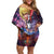 Trippy Howls Moving Castle Studio Ghibli Off Shoulder Short Dress Anime Mix With Trippy Style