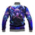 Trippy Gojo Satoru Jujutsu Kaisen Baseball Jacket Anime Style