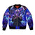 Trippy Gojo Satoru Jujutsu Kaisen Bomber Jacket Anime Style