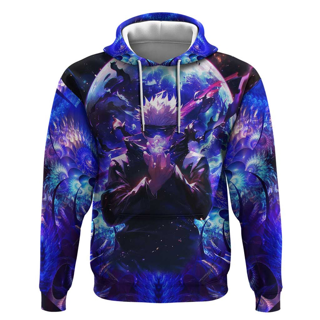 Trippy Gojo Satoru Jujutsu Kaisen Hoodie Anime Style