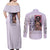 Griffith Berserk Couples Matching Off Shoulder Maxi Dress and Long Sleeve Button Shirt Anime Style