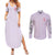 Griffith Berserk Couples Matching Summer Maxi Dress and Long Sleeve Button Shirt Anime Style