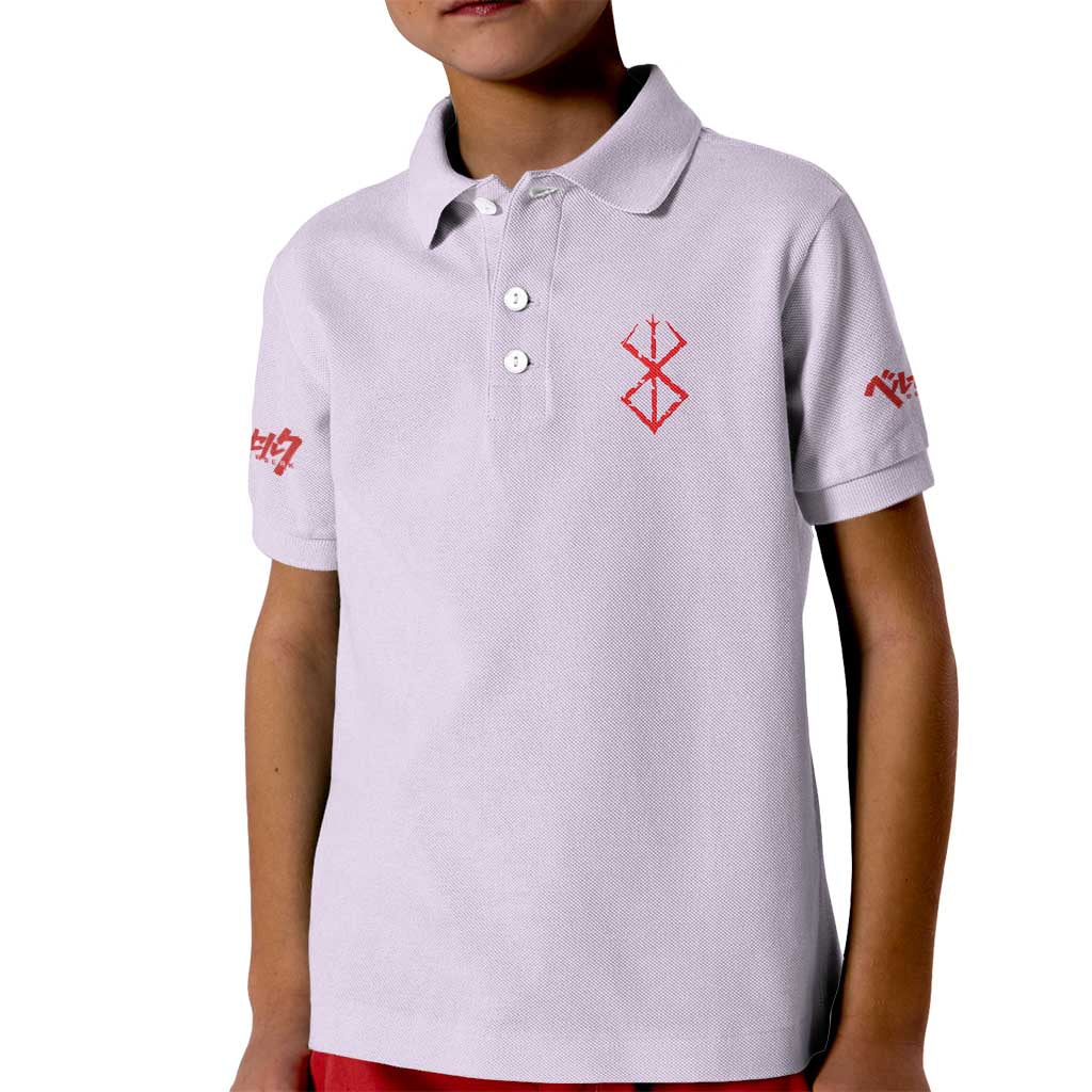 Griffith Berserk Kid Polo Shirt Anime Style