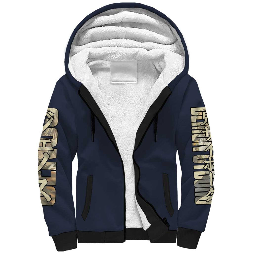 Genos S Level Hero - One Punch Man Sherpa Hoodie Anime Style