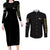 Draken Ryuguji Ken Tokyo Revengers Couples Matching Long Sleeve Bodycon Dress and Long Sleeve Button Shirt Anime Style