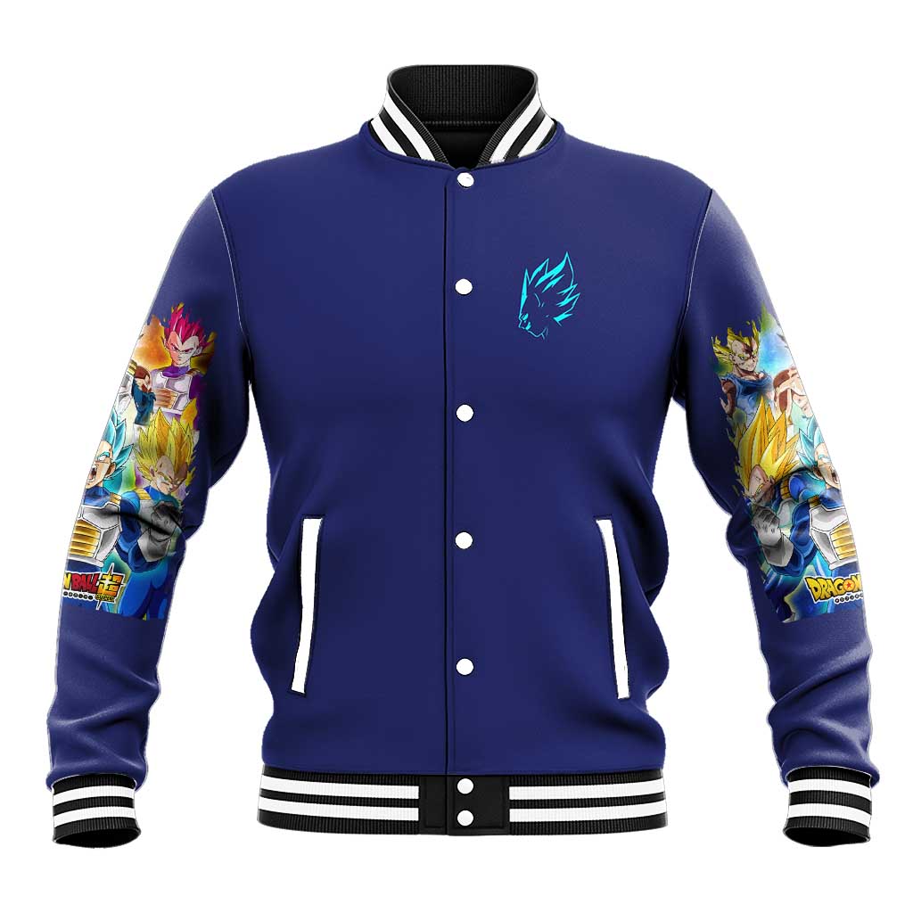 Vegeta V4 Dragon Ball Z Baseball Jacket Anime Style