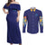 Vegeta V4 Dragon Ball Z Couples Matching Off Shoulder Maxi Dress and Long Sleeve Button Shirt Anime Style