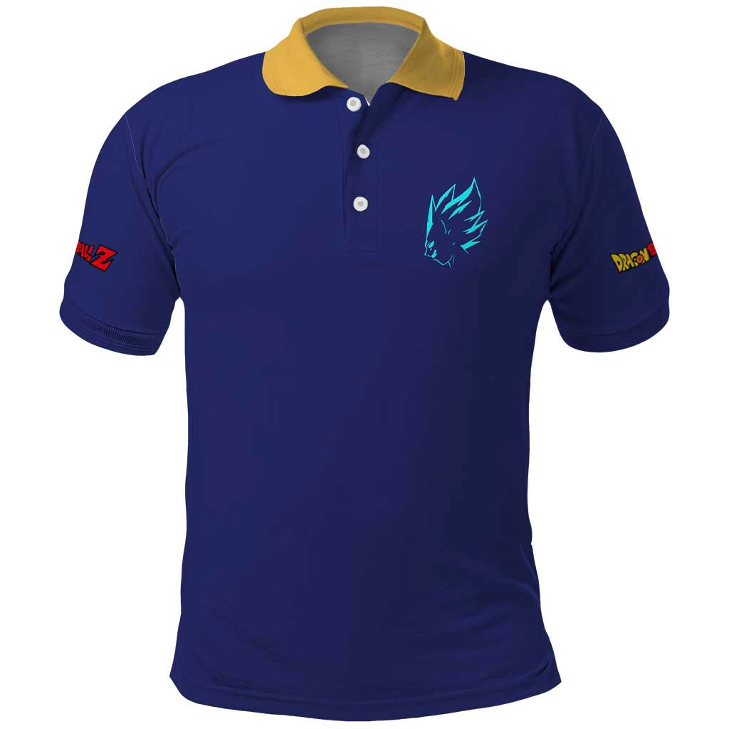 Vegeta V4 Dragon Ball Z Polo Shirt Anime Style