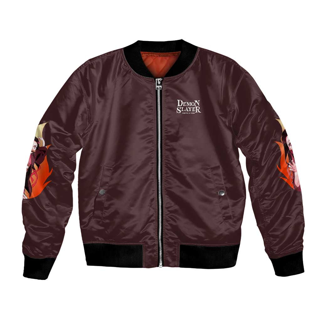 Kamado Nezuko V2 Demon Slayer Bomber Jacket Anime Style